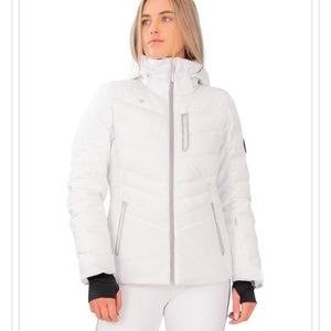 Obermeyer Women’s Cosima Down Ski Jacket White